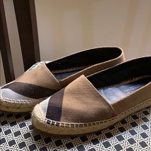Burberry Espadrilles - Fits size 7 (it is size 8)